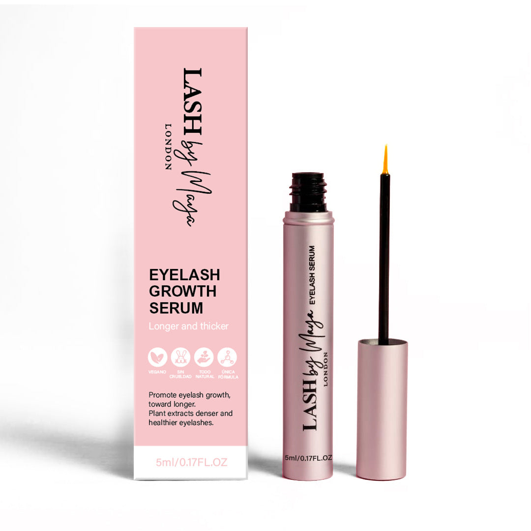 Natürlich dunkle, dichte und volle Wimpern