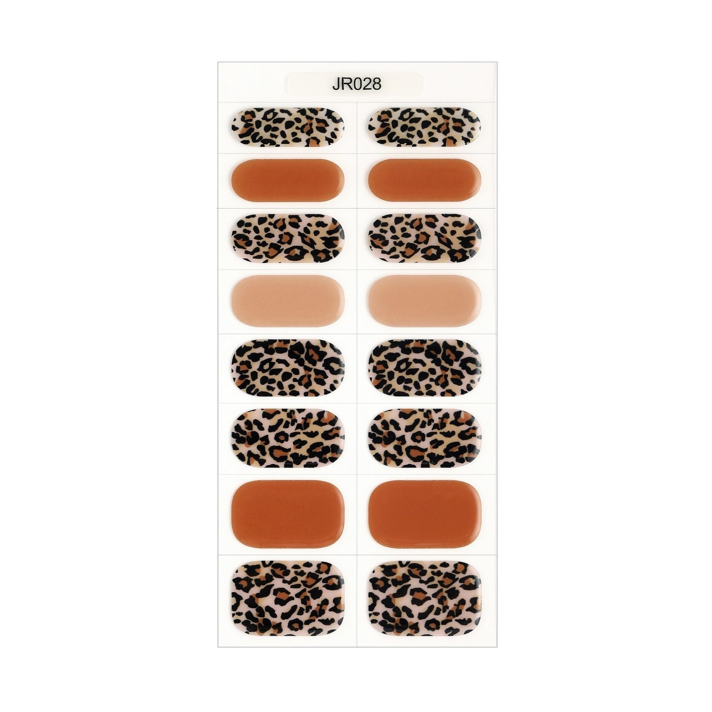 Halbgehärtete UV- und wasserfeste Gel-Aufkleber