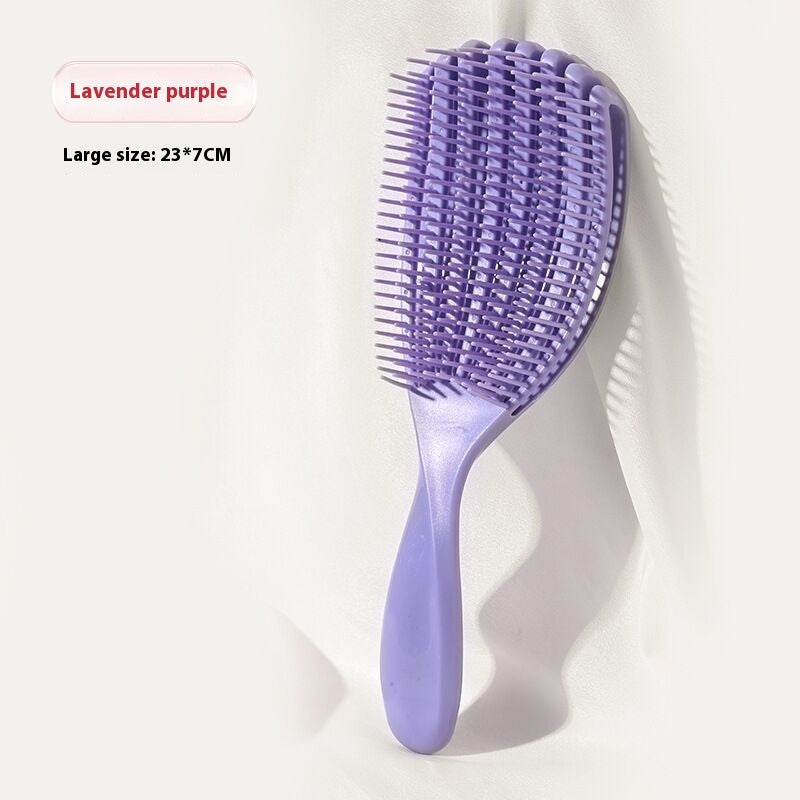 Ribs Big Curved Comb Shell Comb Multifunctional Massage Comb