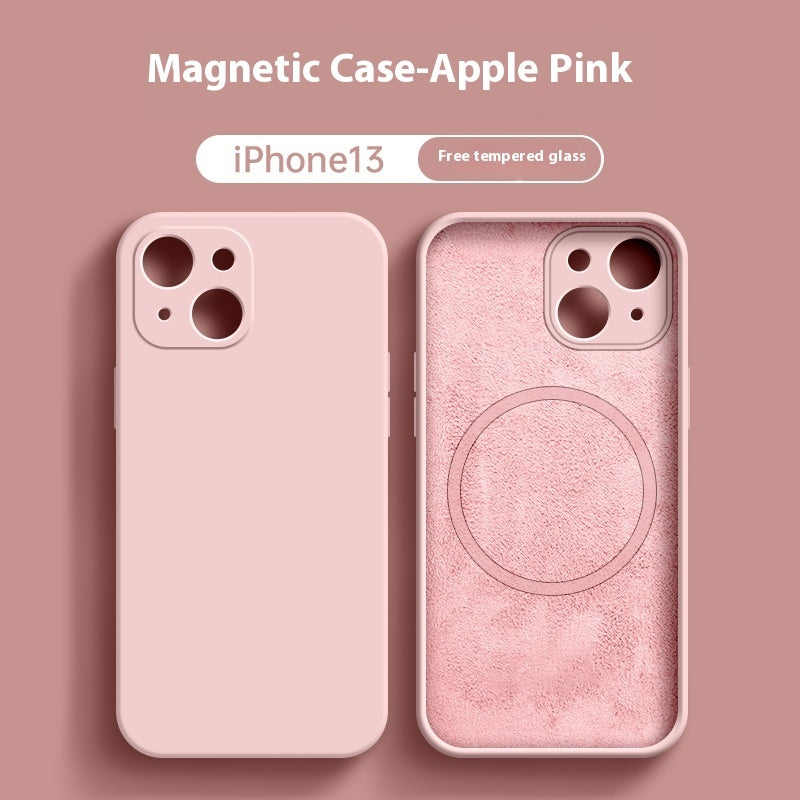 Kabellose magnetische Handyhülle aus Flüssigsilikon