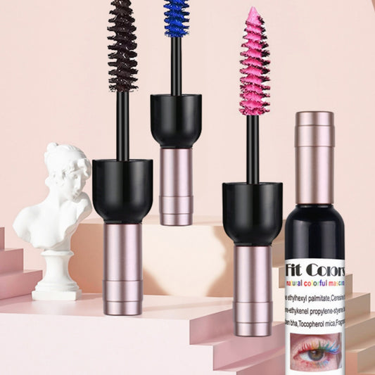 Halloween Bühnen-Mascara: Lang, dick, weinrot, mehrfarbig