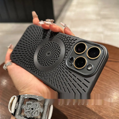Ice-cool Heat Dissipation Breathable Lens Film Phone Case For The 17 Pro Max