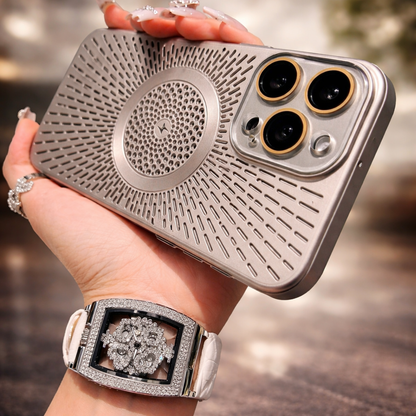 Ice-cool Heat Dissipation Breathable Lens Film Phone Case For The 17 Pro Max