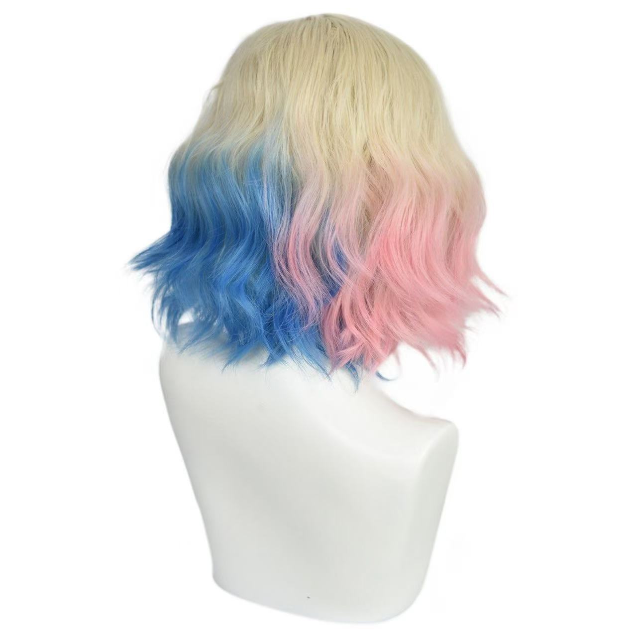 Cos Gradient Color Wig Simulation