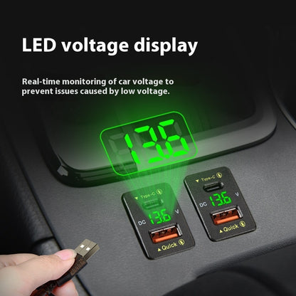 48W Schnelllade-QC30-Auto-Modifikations-Handyladegerät