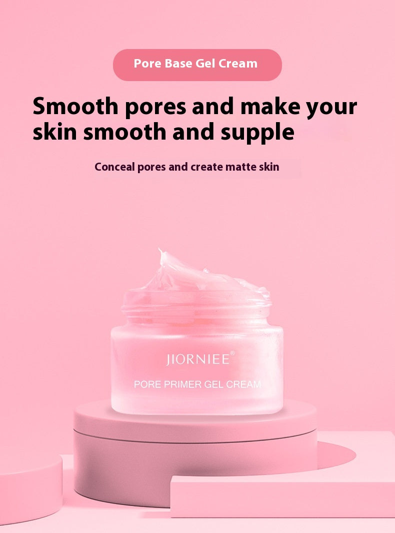 Foundation-Gel vor dem Schminken