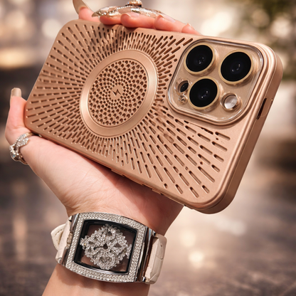 Ice-cool Heat Dissipation Breathable Lens Film Phone Case For The 17 Pro Max