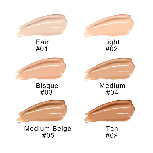 Isolierte wasserfeste, natürliche Concealer-Basis, matte flüssige Foundation, ölregulierende Foundation-Creme