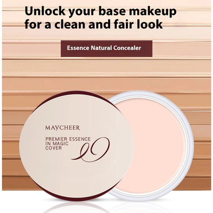 Leichte, kaschierende Make-up-Foundation-Creme, die sich einfach auftragen lässt und Gesichtsunreinheiten abdeckt.