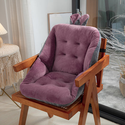 Bürostuhl mit langem Sitz, schönem, dick gepolstertem Sitzkissen