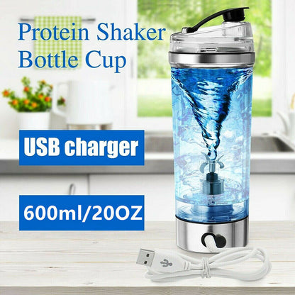 Elektrischer Protein-Shaker mit USB-Anschluss, Milch- und Kaffeemixer, Wasserkocher, Sport- und Fitness-Ladegerät