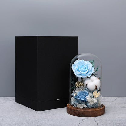 Geschenkbox mit Glasdeckel zum Selbermachen – Geburtstag, Tanabata, Valentinstag