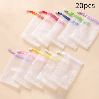 Face Wash Handmade Soap Foaming Net Cleansing