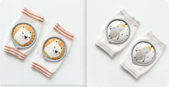 Baby-Knieschoner, Cartoon-Zubehör, Puppen-Ellbogenschoner, Baby-Lernset