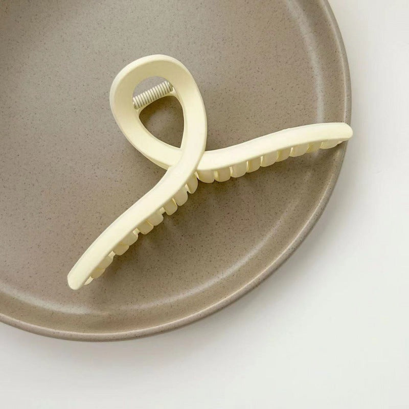 Shark Clip Frosted Hair Clip Women