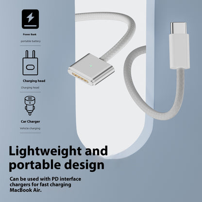 140-W-Magnet-Ladekabel (USB-C auf MagSafe 3)