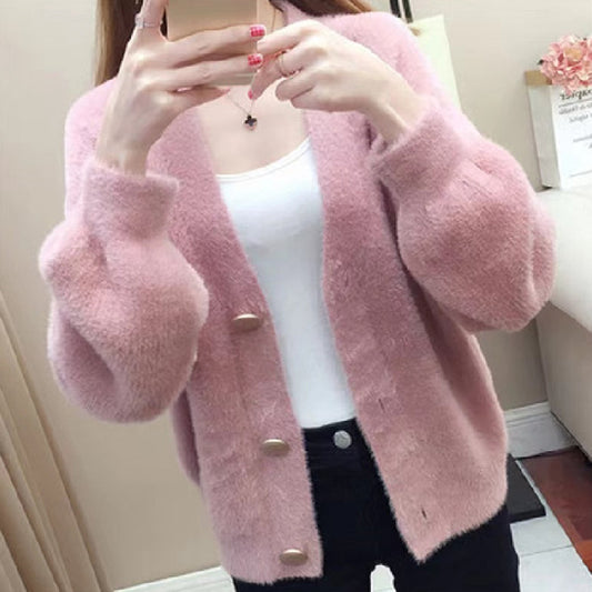 Modische, kurze, locker sitzende Stricktops für Damen