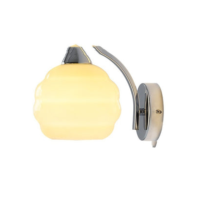 Tschechische mitteleuropäische Retro-Glaswandlampentasche