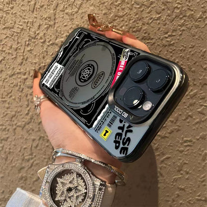 Trend Disc Galvanisierung Knopf Anwendbare Handyhülle