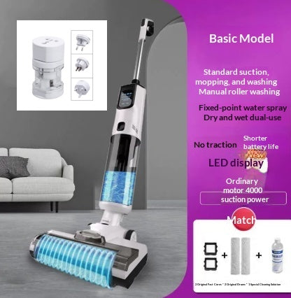 Bodenreinigungsmaschine mit Wisch- und Saugfunktion – 3-in-1 für den Hausgebrauch