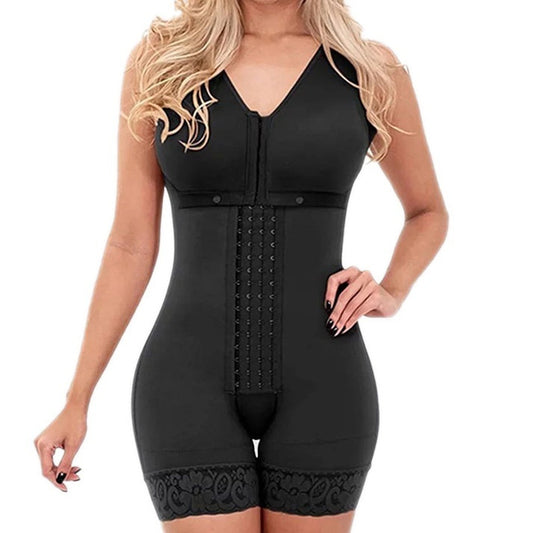 Bauchstraffender Hüftlift-Körperformer-Jumpsuit