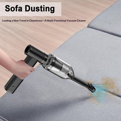 Tragbarer Handstaubsauger für Autos mit starkem Ventilator