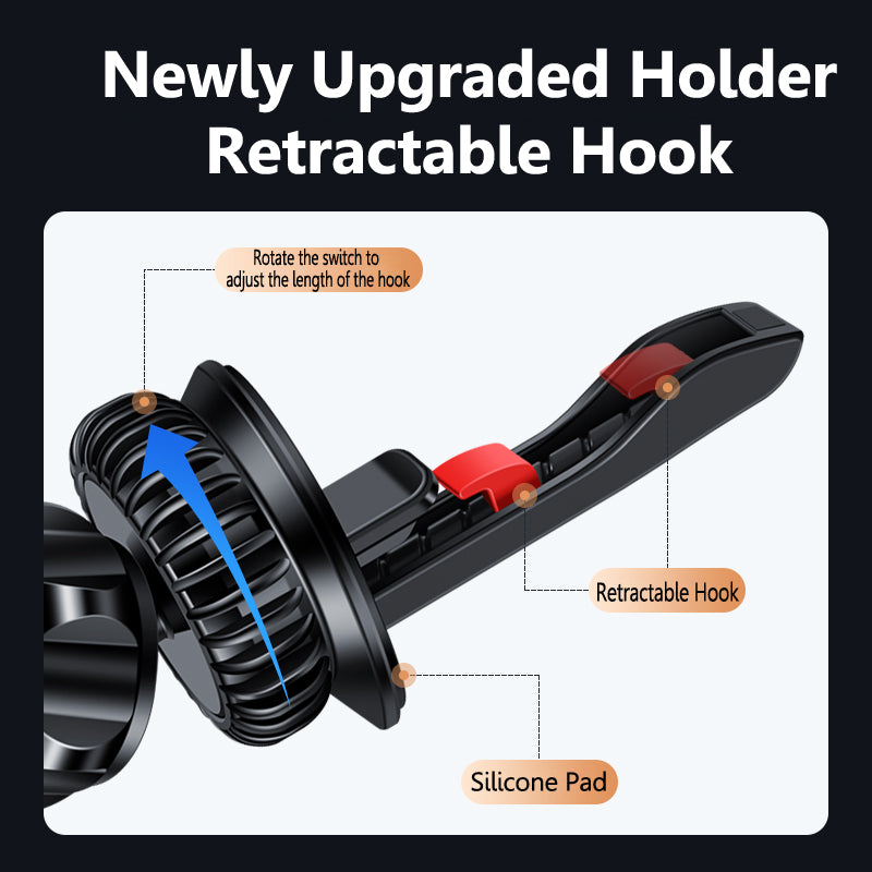 Luftauslass-Schnappbefestigung für Mobiltelefone