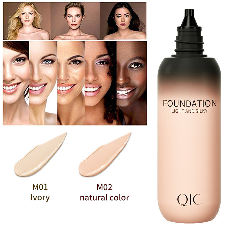 Professionelle Gesichts-Foundation-Creme, vollständige Abdeckung, wasserfeste Make-up-Grundierung, aufhellend, kaschiert Augenringe.