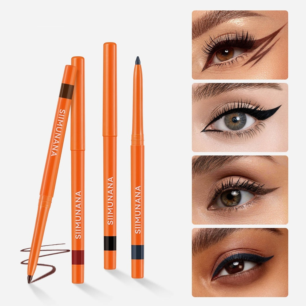 Schnelltrocknender, natürlich wasserfester und schweißresistenter Eyeliner-Stift