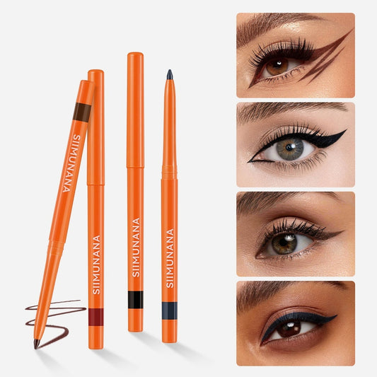 Schnelltrocknender, natürlich wasserfester und schweißresistenter Eyeliner-Stift