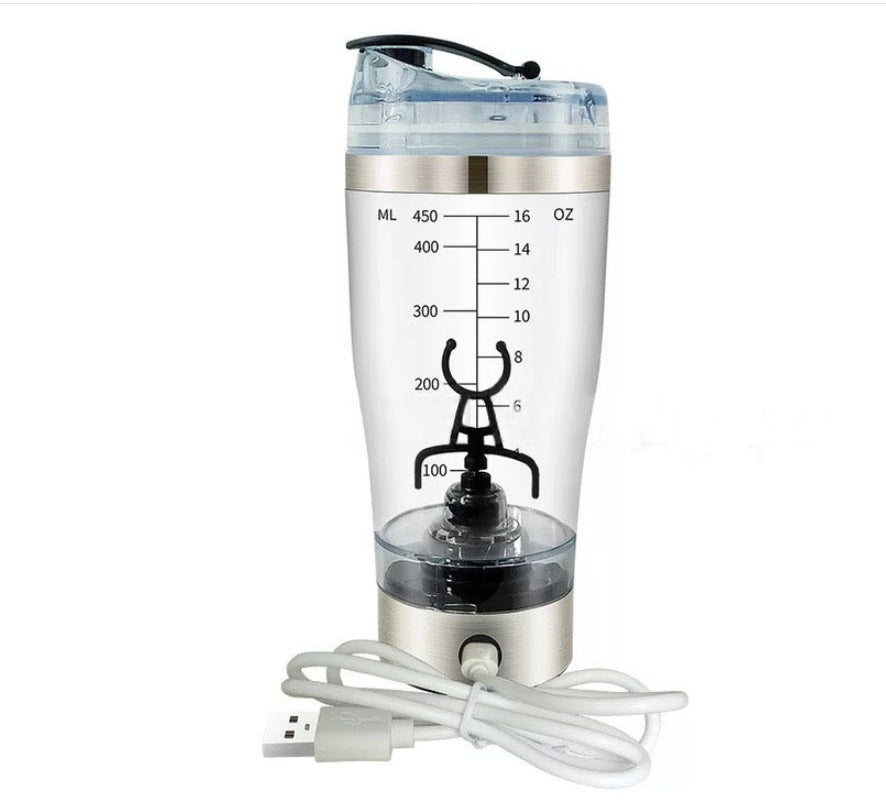 Elektrischer Protein-Shaker mit USB-Anschluss, Milch- und Kaffeemixer, Wasserkocher, Sport- und Fitness-Ladegerät