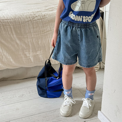 Mädchen Sommer Jeans, Jungen Shorts