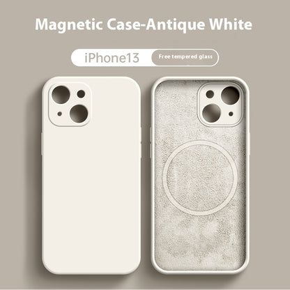 Kabellose magnetische Handyhülle aus Flüssigsilikon