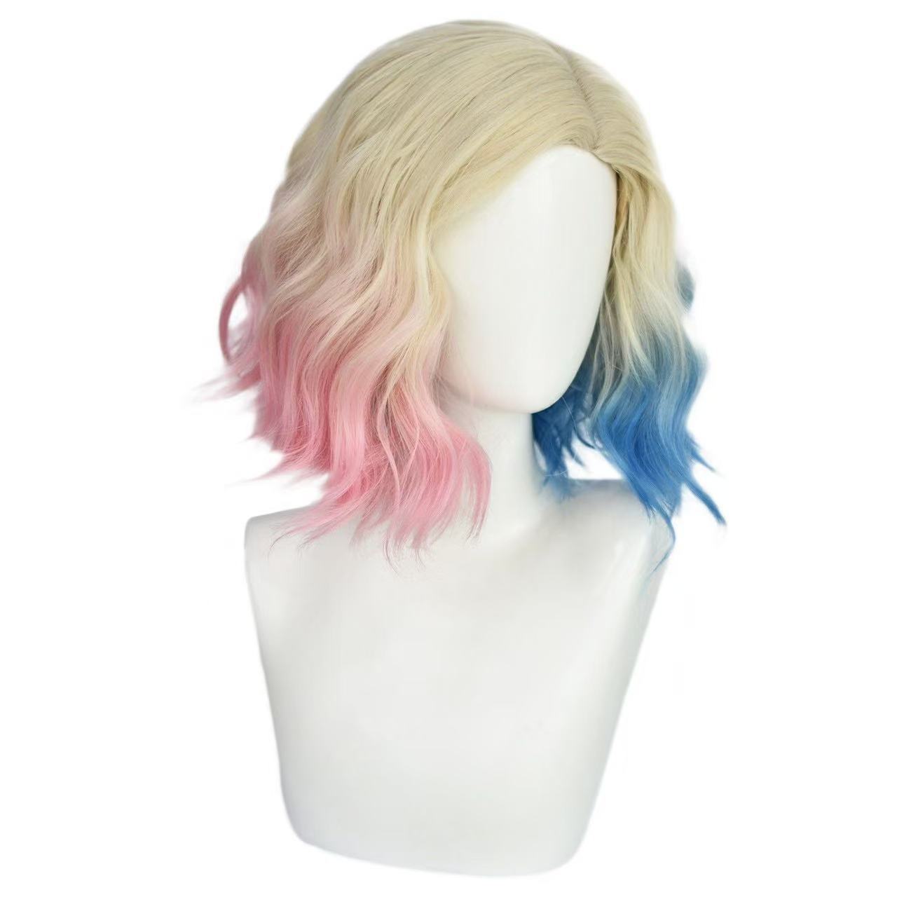 Cos Gradient Color Wig Simulation
