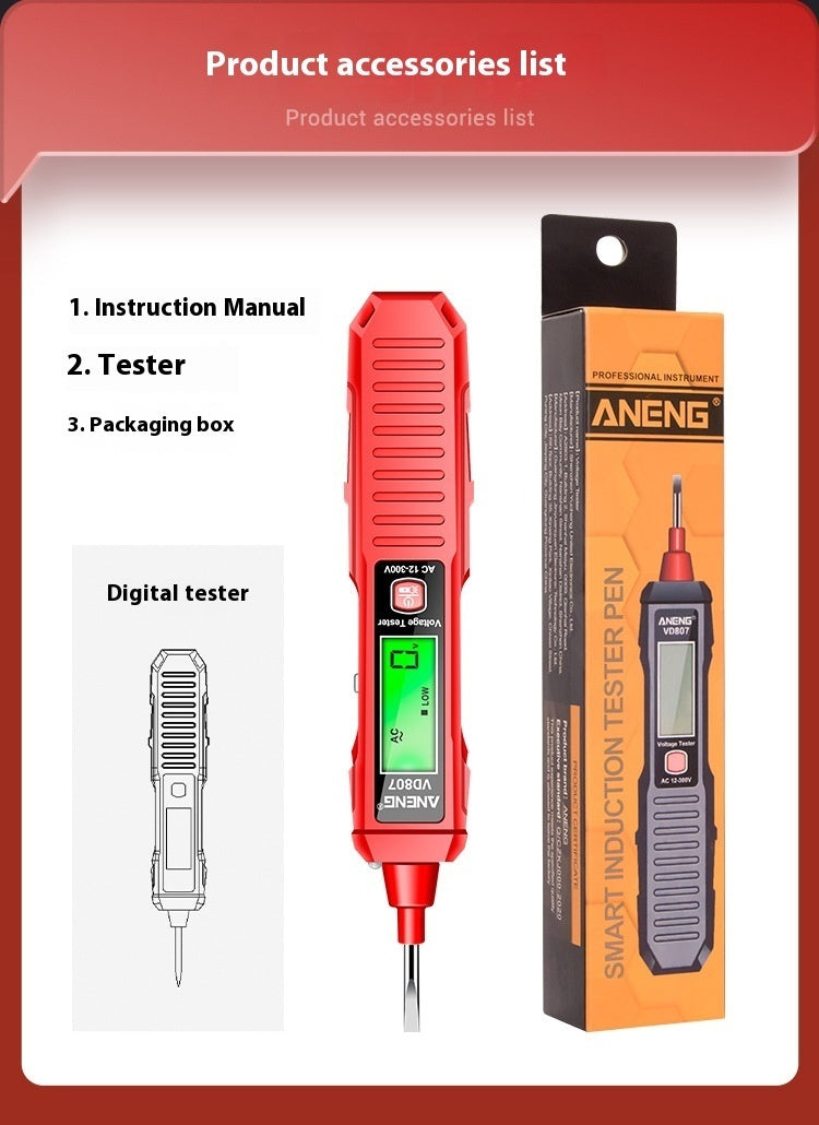 Portable High-sensitivity Zero Line Detection Pen