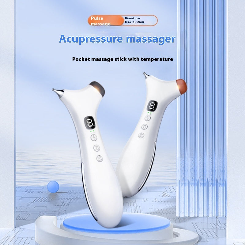 Steinakupunktur- und Moxibustionsstäbe, Punktzug-Sehnenmassagegerät