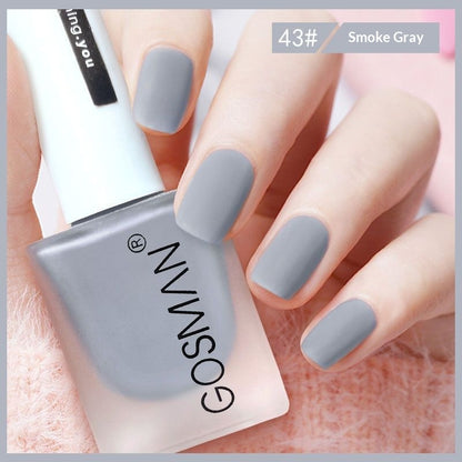 Schnelltrocknender, matter Nagellack, blättert nicht ab