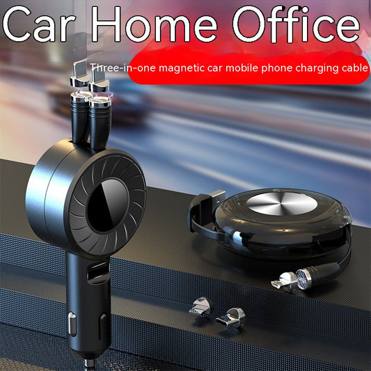 Teleskop-Autoladegerät, multifunktionales 5A-Schnelllade-Datenkabel