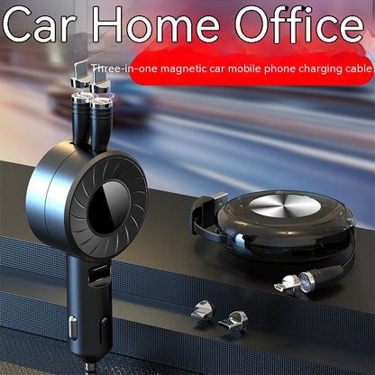 Teleskop-Autoladegerät, multifunktionales 5A-Schnelllade-Datenkabel