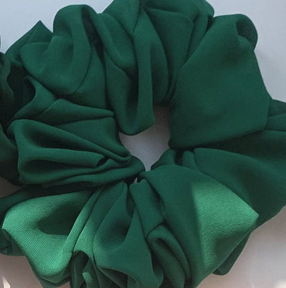 Großer Kopfstrauß aus Chiffon, Dickdarmring, Haarring