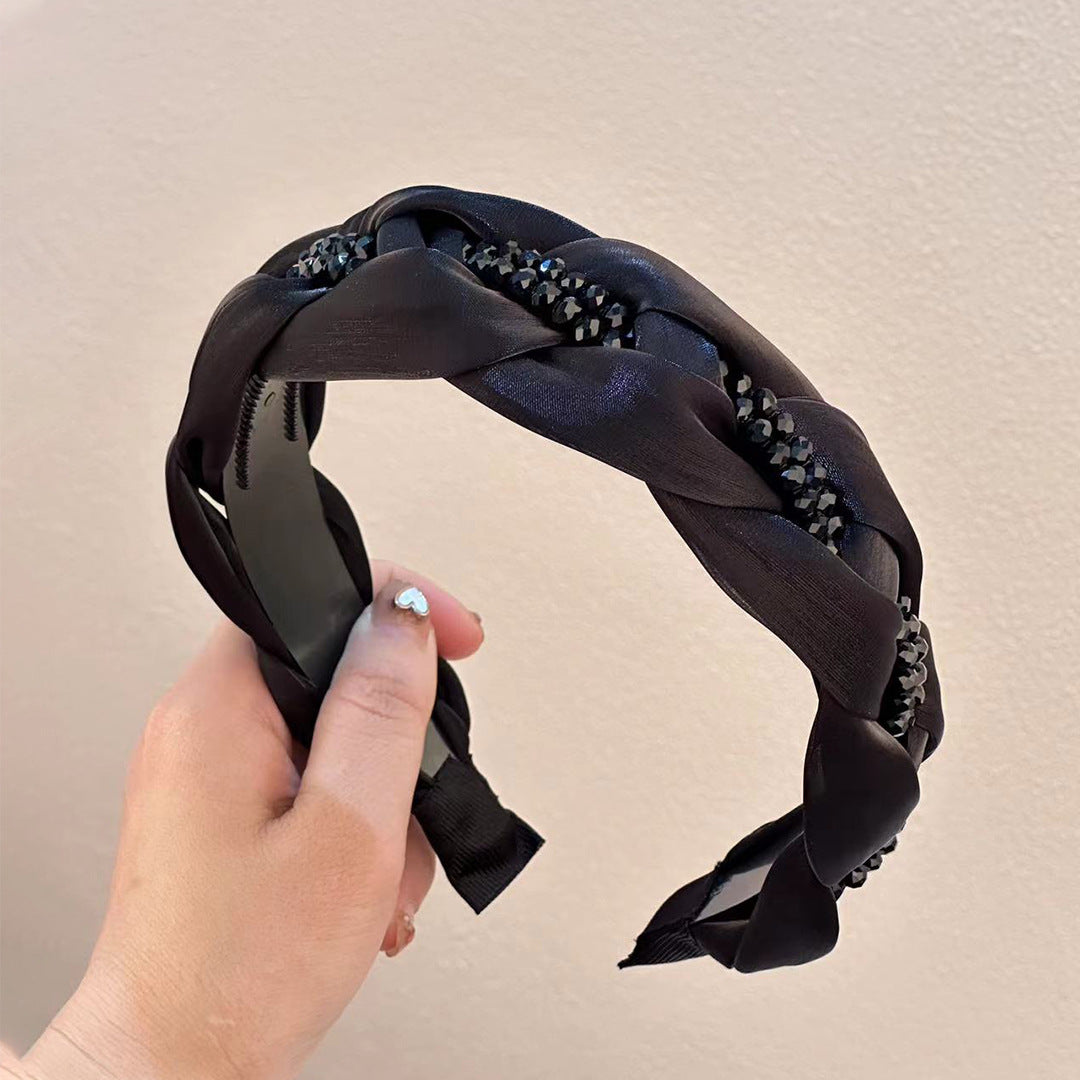 Twist Hair Band Pearl Handmade Headband