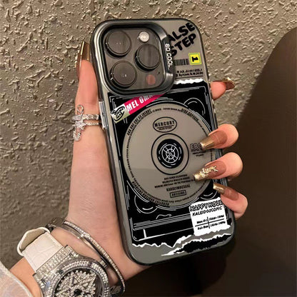 Trend Disc Galvanisierung Knopf Anwendbare Handyhülle