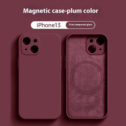 Kabellose magnetische Handyhülle aus Flüssigsilikon