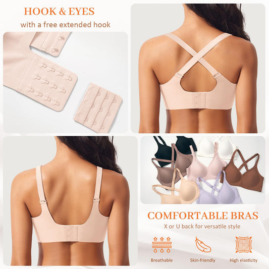 Nahtlose Unterwäsche in großen Größen mit verstellbaren Schulterträgern