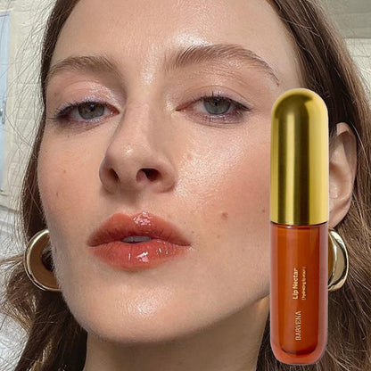 Feuchtigkeitsspendender, perlmuttartiger Spiegelglanz, langanhaltend, nicht klebend