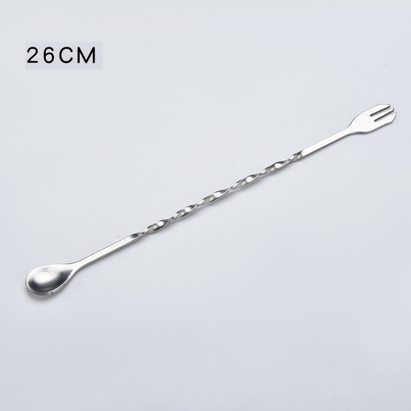 Short Bar Spoon  Bar Shaker Cocktail Stirring Stick