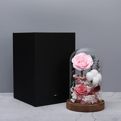 Geschenkbox mit Glasdeckel zum Selbermachen – Geburtstag, Tanabata, Valentinstag