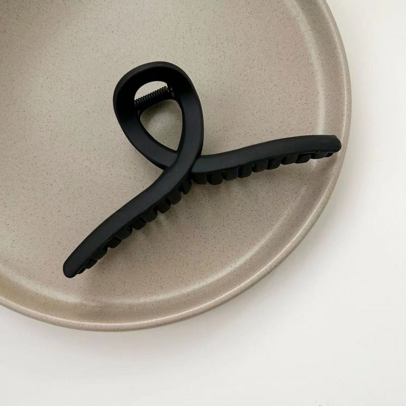 Shark Clip Frosted Hair Clip Women