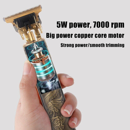 Professional Mens Hair Clippers Shaver Trimmers Machine Cordless Beard Electric