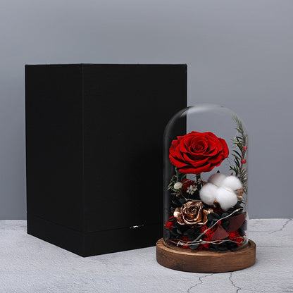 Geschenkbox mit Glasdeckel zum Selbermachen – Geburtstag, Tanabata, Valentinstag